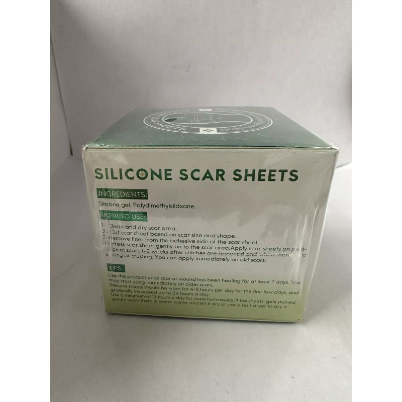 Elaimei Silicone Scar Sheets Roll 1.6" x 120” EXP 09/2025