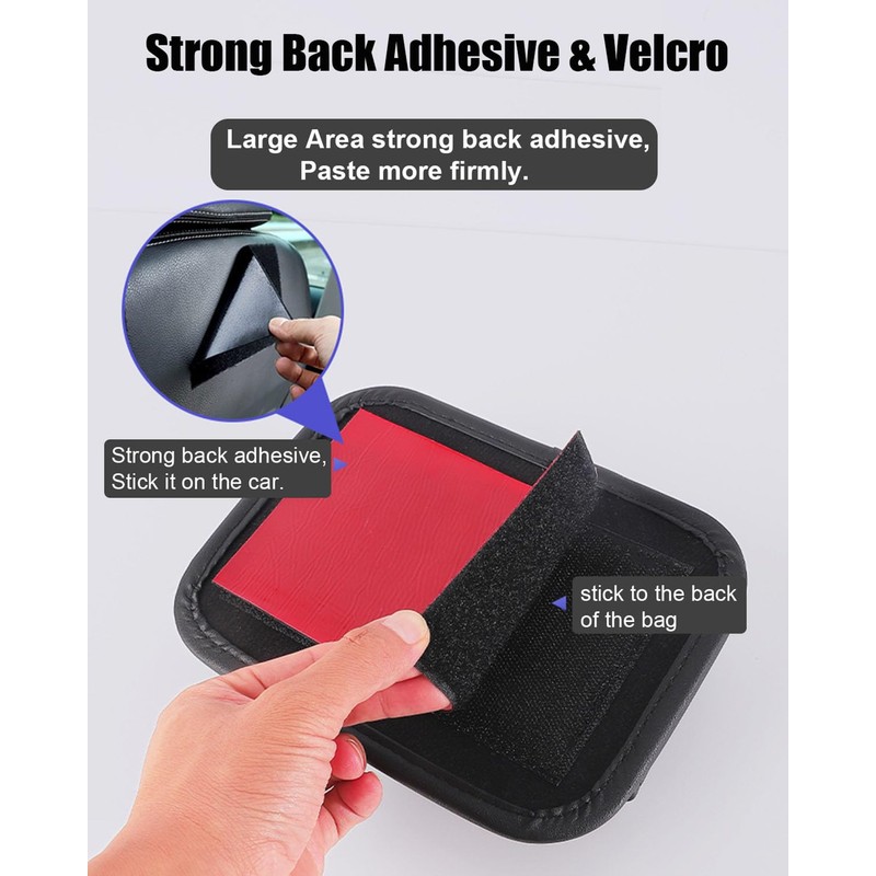 Car Seat Side Pocket Organizer for Car Doors and Consoles,
