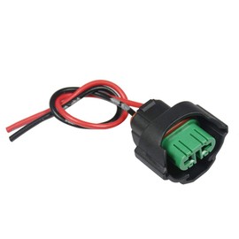 HUIQIAODS H11 H8 881 880 Female Adapters Wiring Harness Sockets Wire Pigtails for Headlights or Fog Lights Retrofit (Pack of 2)