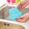 2 Pack Sponge Holder for Double-Sink, FineGood Saddle Caddy Brush