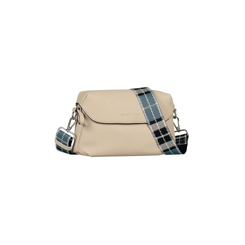 TOM TAILOR Women's Chrissi Shoulder Bag, Beige, beige