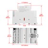 Heschen Household AC Contactor, CT1-63, Ie 63A, 4 Pole, Four
