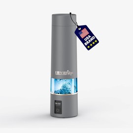 LevelUpWay -2025 Hydrogen Water Bottle – Advanced SPE/PEM Technology for Hydrogen-Enriched Water – Generates Up to 4000 PPB– 250ml - Portable Hydration Solution for Active Lifestyles