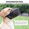 Professional Dog Muzzle, Breathable and Adjustable Mesh Muzzle for Large