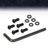 PIT66 Black 10pcs Stainless Allen Screw Bolt kit Compatible with