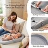 Mallify Wipe-Clean Changing Pad, Waterproof & Wipeable, Soft & Non-Slip