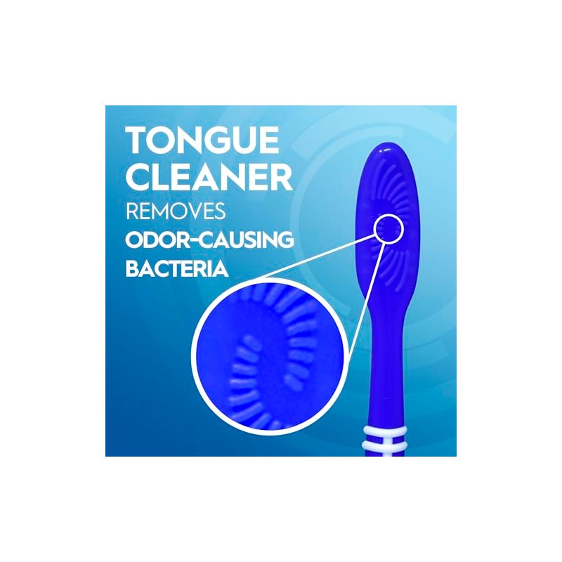 Oral Cepillo Polvo Dientes Doble Limpieza Suave Unidades