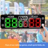 Electronic Scoreboard LED 10 Digit Touch Magnetic Rechargeable Digital Scoreboard