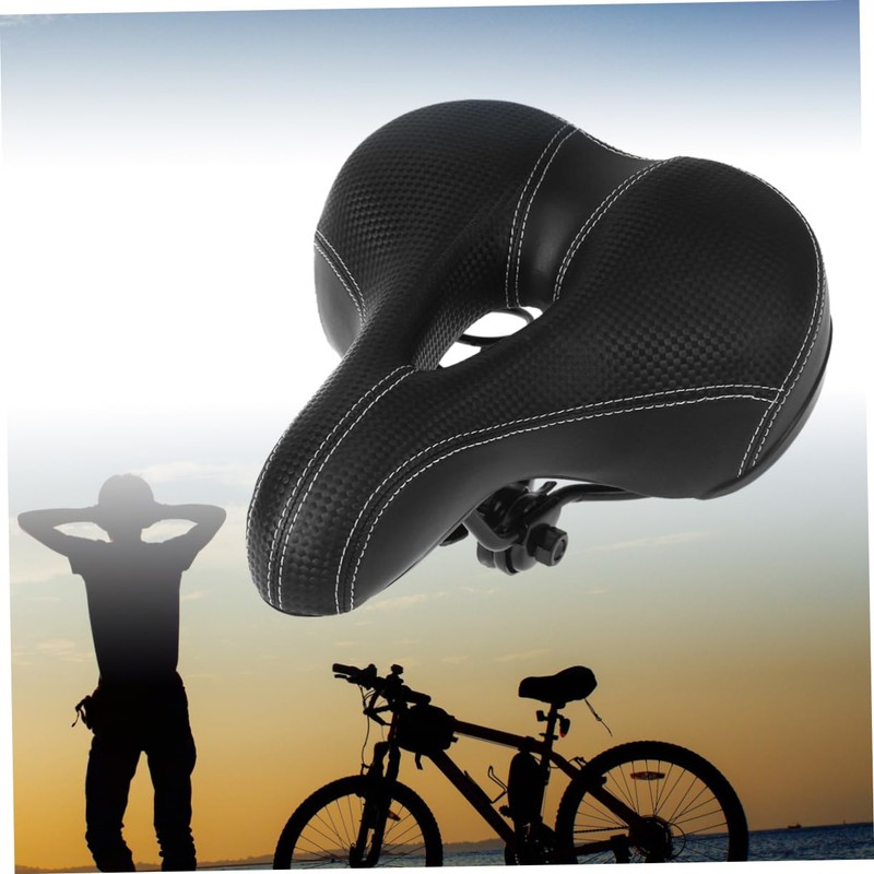 Sosoport Unique Air Vent Design Comfort Saddle Seat for Bike