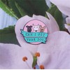 Can I Pet Your Dog Cute Three Puppies Enamel Pin