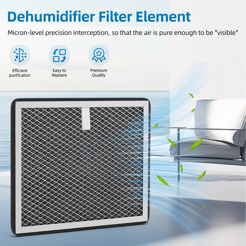 Sikidink Sentinel HD35P HS35 Filters Compatible with Alorair CrawlSpace Dehumidifiers,MERV-1,9.4