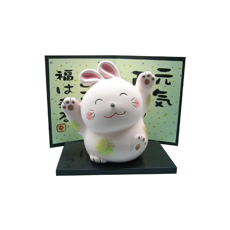 Banko Ware 14510 Decorative Figurine, Animal, Cute, Cute Object, Bunny,