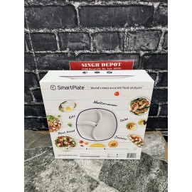 Smartplate Scale - Plate Portion Control System Device and White Color