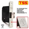 TSS High Security 5 Lever British Standard Mortice Deadlock with