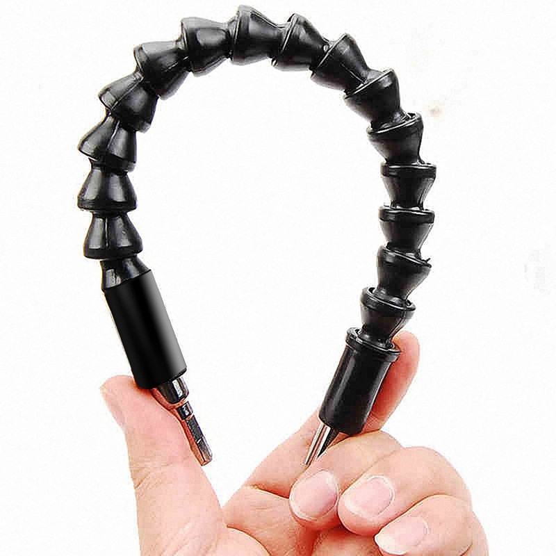 5pcs Flexible Shaft Extension Bits, High Carbon Steel Flexible Drill