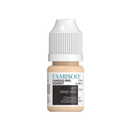 FAMISOO PMU Pigment 5ml/0.169oz – Ultra-Concentrated Permanent Makeup Pigments for Eyebrows, Lips & Tattoos – Vibrant, Long-Lasting & Safe Plant-Based Color (421-Deep-skin)