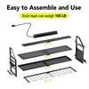 YFFSRJDJ Power Tool Organizer Wall Mount with Charging Station, 8