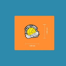 Volleyball Shoe Decoration Charms for Croc Clog, Sports Ball Charms Accessories for Adults