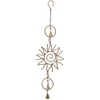 Sunset Vista Designs Windchimes - Handcrafted Metal Wire Swirl Sun