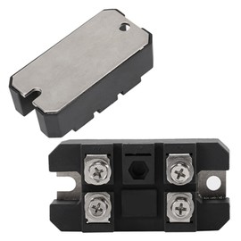 Black Single Phase Diode Bridge Rectifier 150A Amp High Power 1600V, Conversion of AC to DC Output