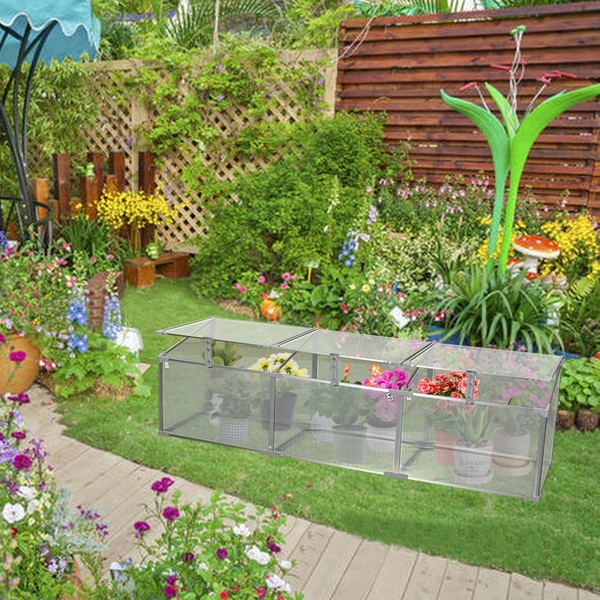 Portable Polycarbonate Greenhouse for Year-Round Growing