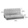KEEPDSGN For Chevy R10 R20 Old Truck Saddle Blanket Bench