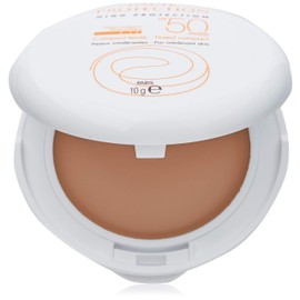 Solaire Haute Protection Compact Teinté Spf50 Doré 10 g