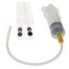 Kosmetex Bubble Syringe 100 ml, Sterile and Latex-Free with Luer