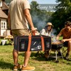 TWAKAP Grill Tool Storage Bag for Outdoor Barbecue, 24 in,