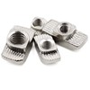 50pcs 4040 Series M6 Thread T Nuts Hammer Head Fastener