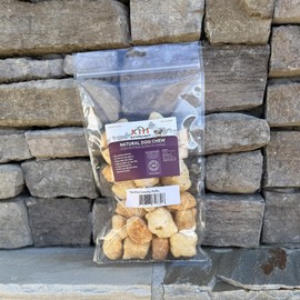 KATHMANDU'S Crunchy Yak Cheese Puff - (6 oz) All Natural & Healthy Dog Treat, Chewy Puffs Training Treats for Dogs | Small Calming Yak Chews