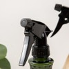 QUUPY 4Pcs Black Plastic Spray Bottle Nozzle Spray Trigger Leak