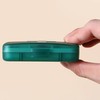 Pill Box Weekly, Portable Pill Organiser 6 Compartment, Daily Pill