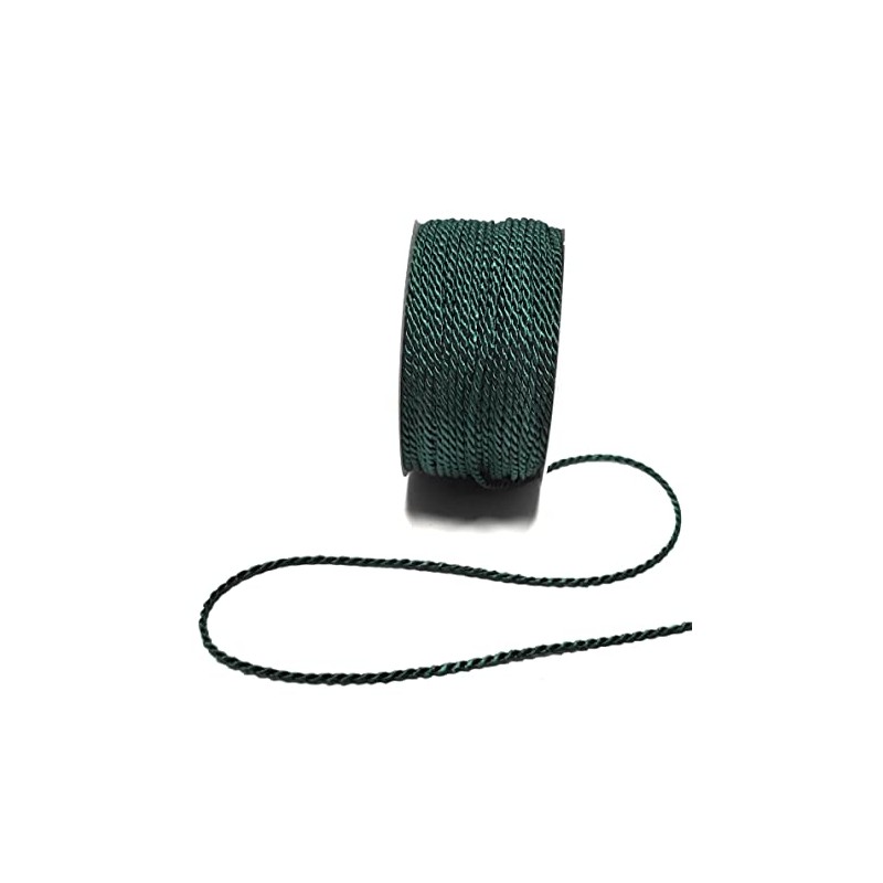 s.dekoda Cord 50 m x 2 mm Green Twist Cord