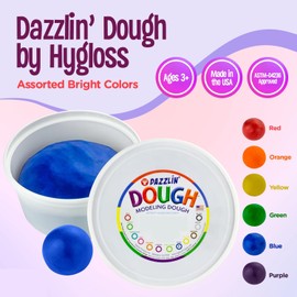 Hygloss Hygloss Play Modeling Dough - Blue Dough Scented - Safe & Non-Toxic for Kids Arts & Crafts - Party Favors - Classroom Supplies - 5lb