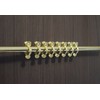 Japan Commerce Shell Curtain Clip, Gold, 1.0 inches (25 mm),