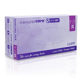 Sempermed Sempercare Nitrile² Disposable Gloves, Size XL (Pack of 180)