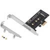 CeaHoify PCIE to M2 Adapter PCI Express 3.0 X1 to