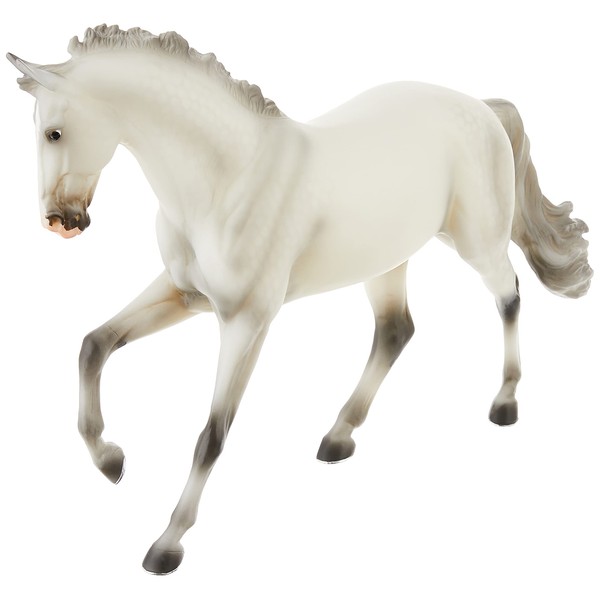 Breyer Traditional Series Catch Me Model Horse | 13" x 11.25" | Horse Toy | 1:9 Scale | Model #1806,White, Grey