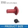 A ABSOPRO 8mm Dia Mushroom Shape Tire Repair Insert Plug