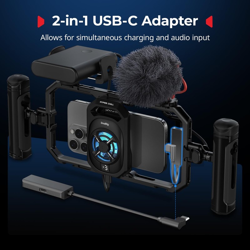 SmallRig 5275 Universal Cooling Smartphone Extension Cage