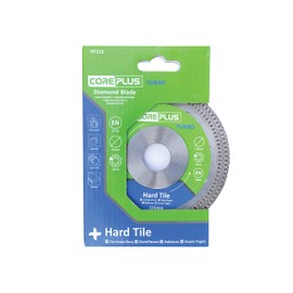 CorePlus Hard Tile Turbo Diamond Blade 115mm x B22.23mm (4.5in)