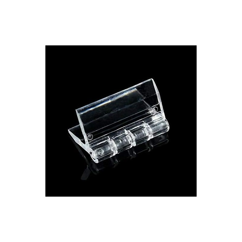 SUPERTOOL 10 Pack Door Hinge Clear Large Size 45x35mm Durable