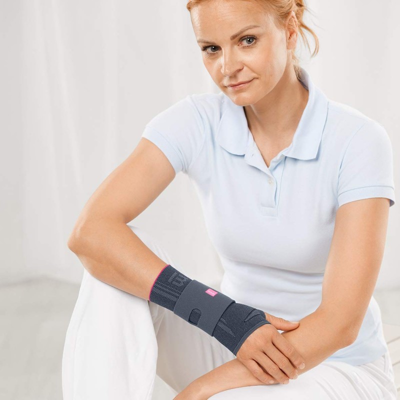 medi Manumed Active Wrist Brace, Unisex Compression Bandage for Stabilising