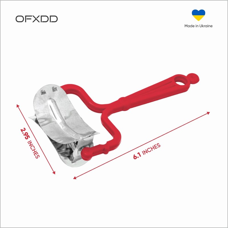 Round Dough Cutter Roller - Pack of 2 - Rolling
