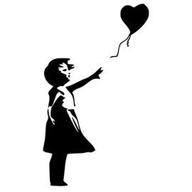 Banksy Theres Always Hope Adult Rude Symbol Bumper Sticker Car Van Bike Sticker Decal Free P&P