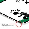 A smiling eye Get Off My Lawn! Metal Aluminum Tin