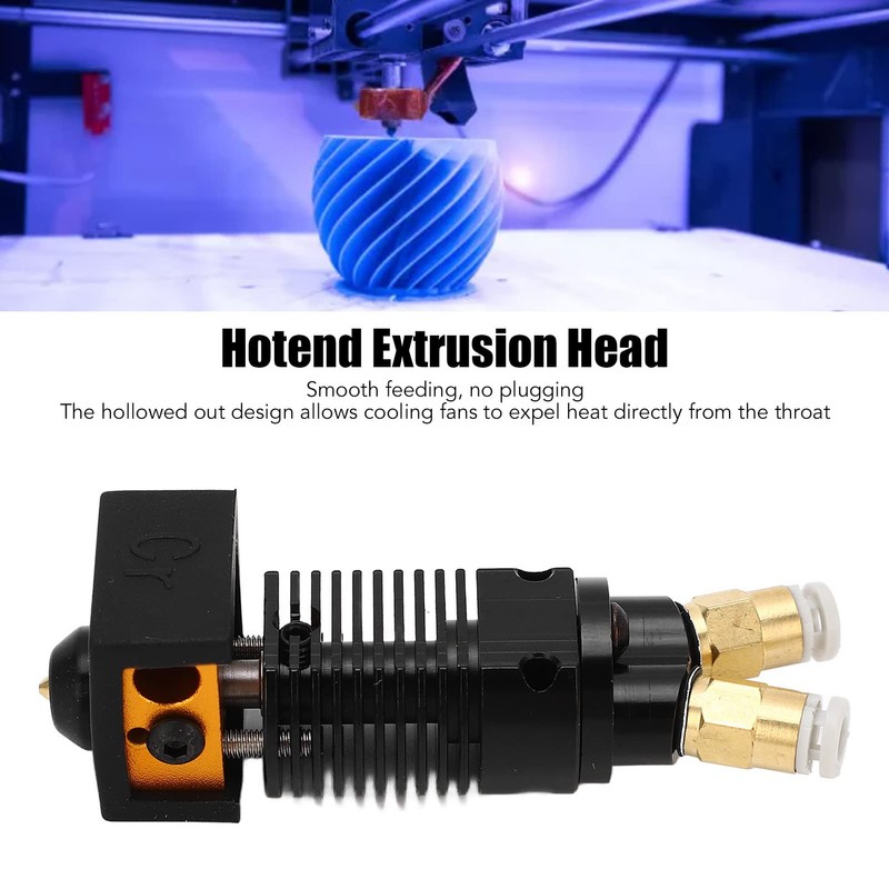 3D Printer Mounted Extruder Head 2 in 1 Out Double