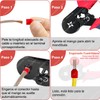Sendowtek Kit de Terminales para Cable, Alicates Alambre Engarzado, 1200pcs