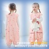BETTERFUN - Saco de dormir para niños pequeños con pies